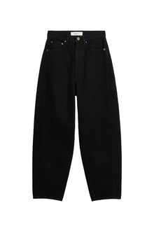 Bille Barrel Jeans, Black
