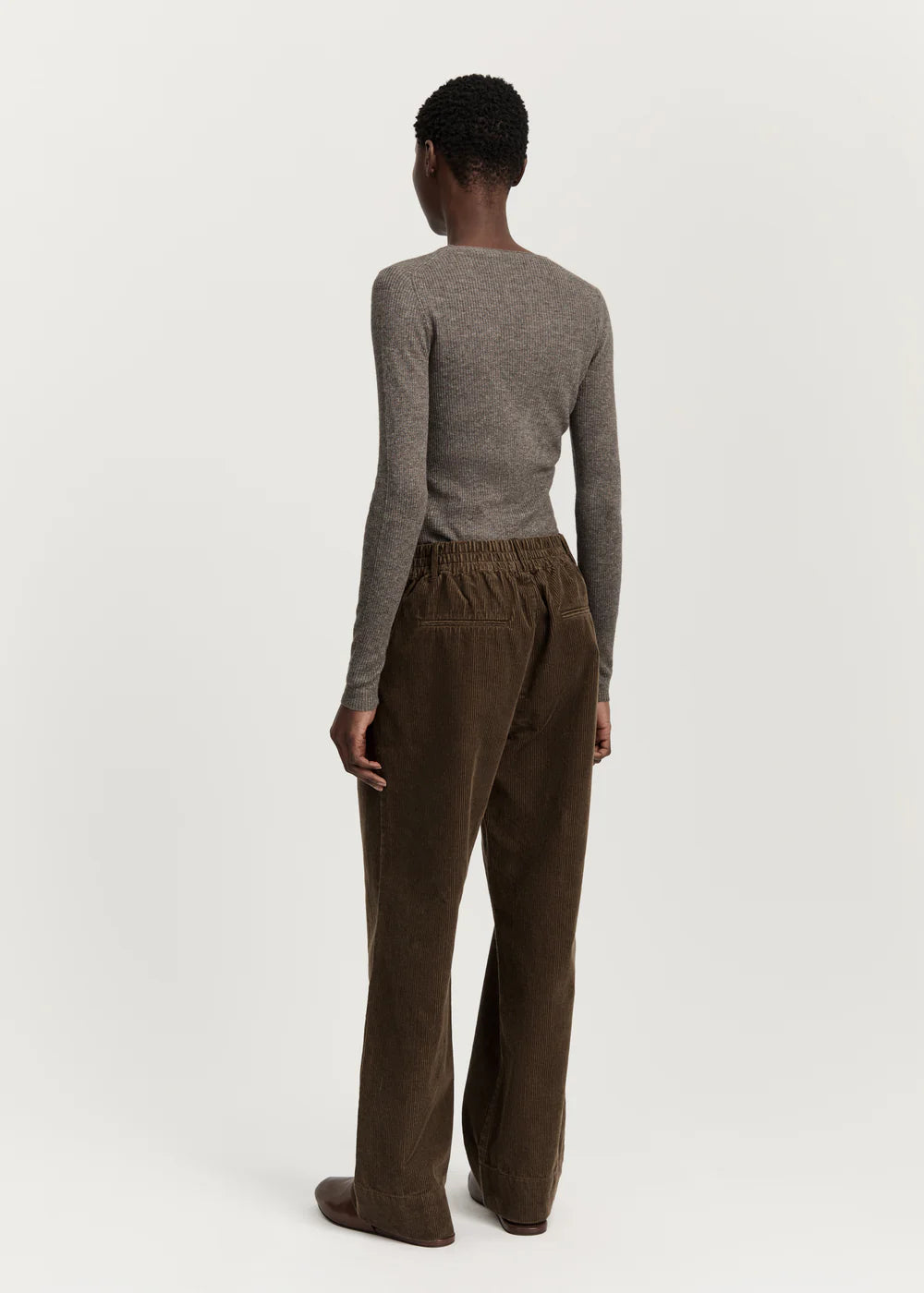 Billy pant corduroy, Bark