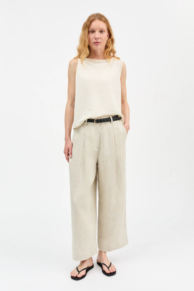 Bob Trousers, Light Linen