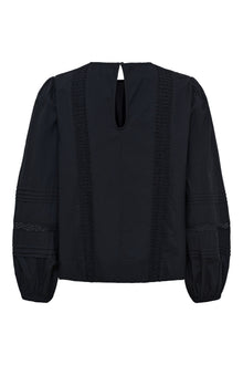 Clover ls blouse, Black