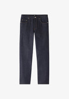 A.P.C. Fairfax Jeans Indigo selvedge denim med vidt ben