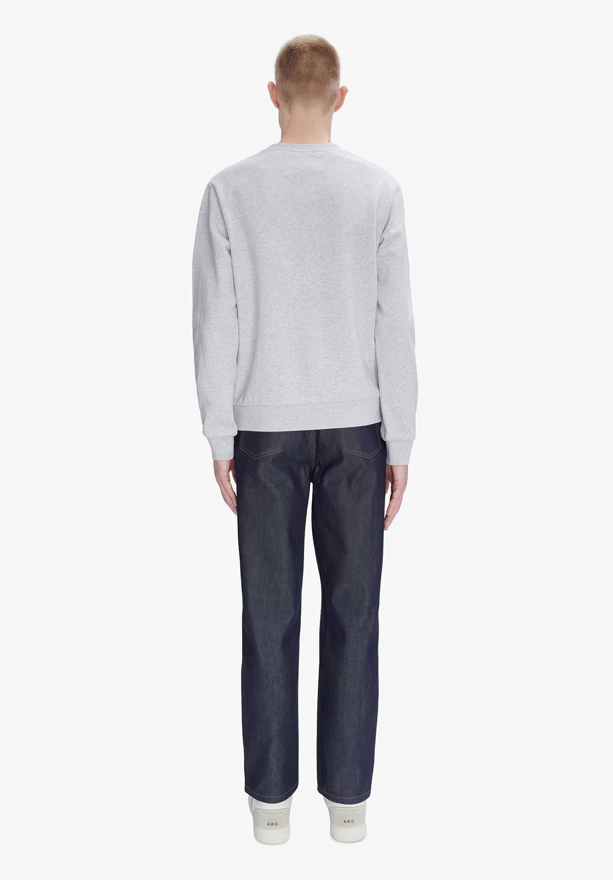 A.P.C. Standard Rue Madame sweatshirt detalje