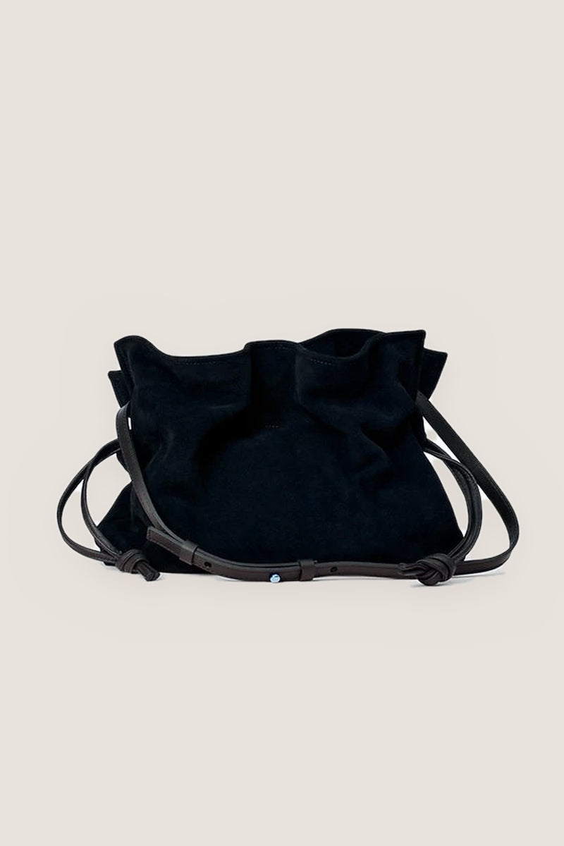Camilla Bag Large, Suede black
