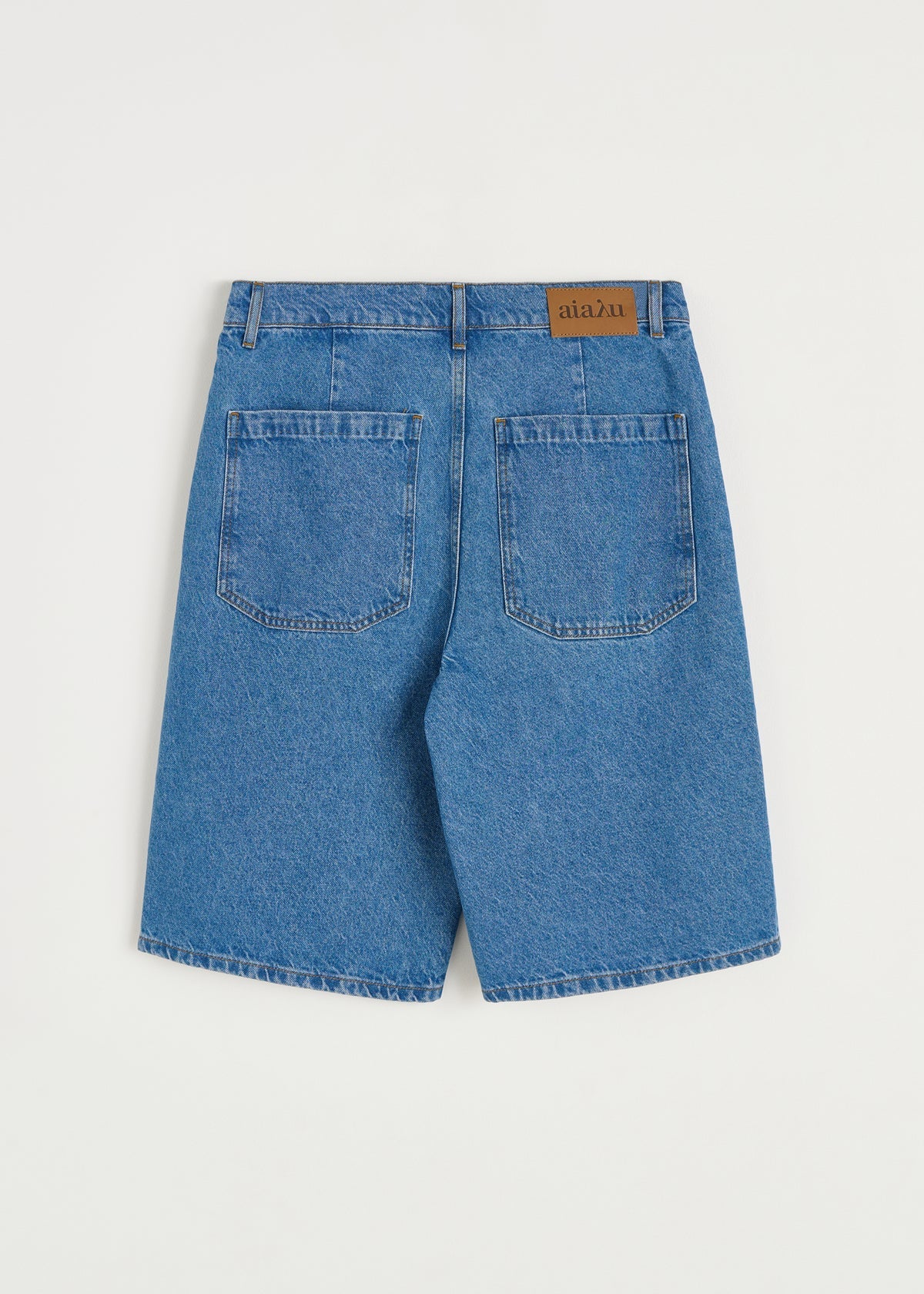 Carlo Denim Shorts, Clear Blue