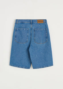 Carlo Denim Shorts, Clear Blue