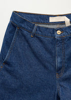 Carlo Denim Shorts, Mid Blue