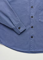 Casy Shirt Cotton 3164, Washed French Blue