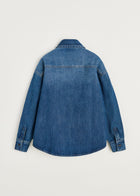 Casy Shirt Denim 3163, Worn Blue