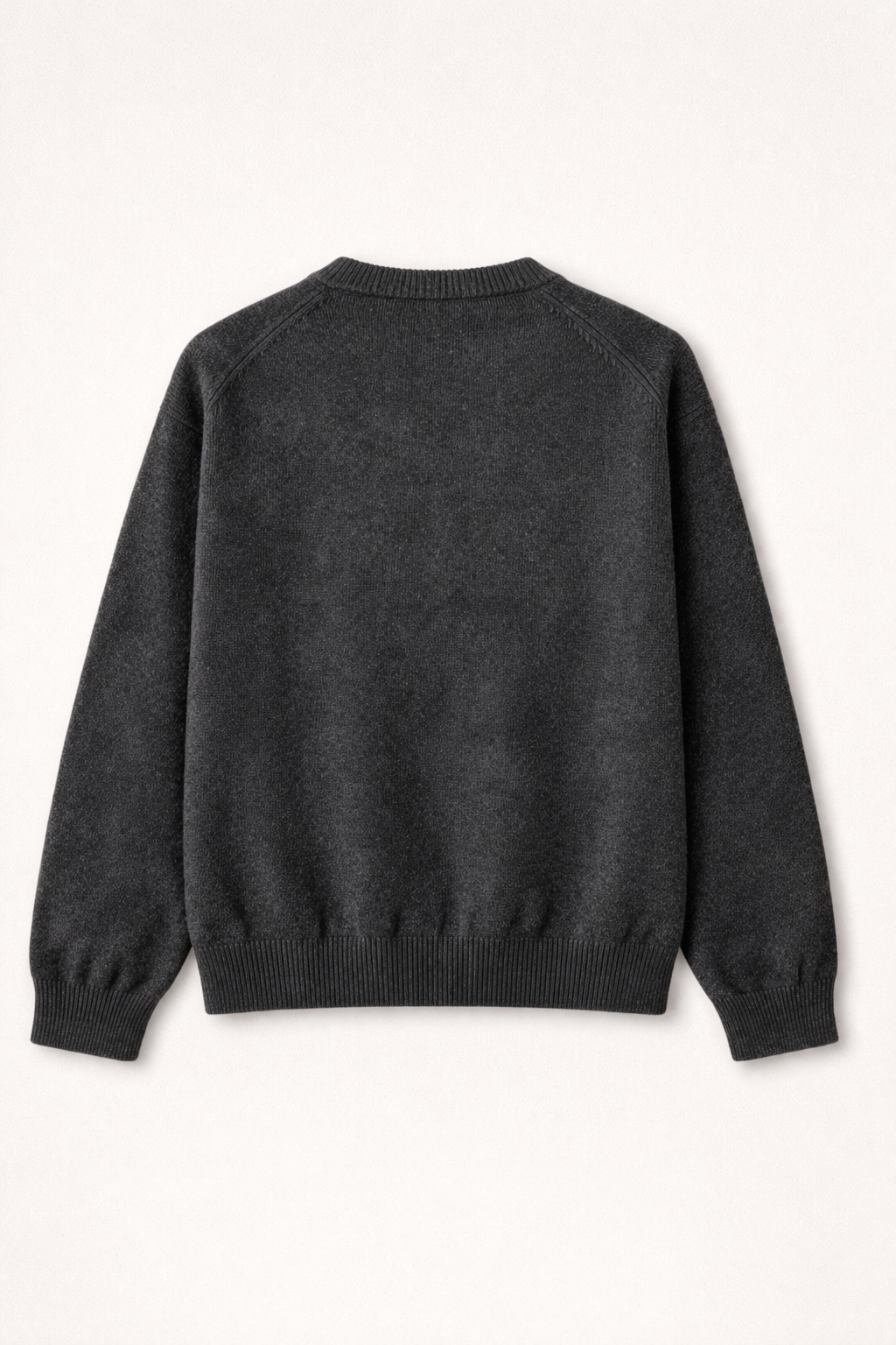 aeterna knit no.1, Dark Grey Melange