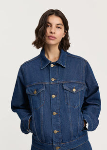 Cleo denim jacket, Mid Blue