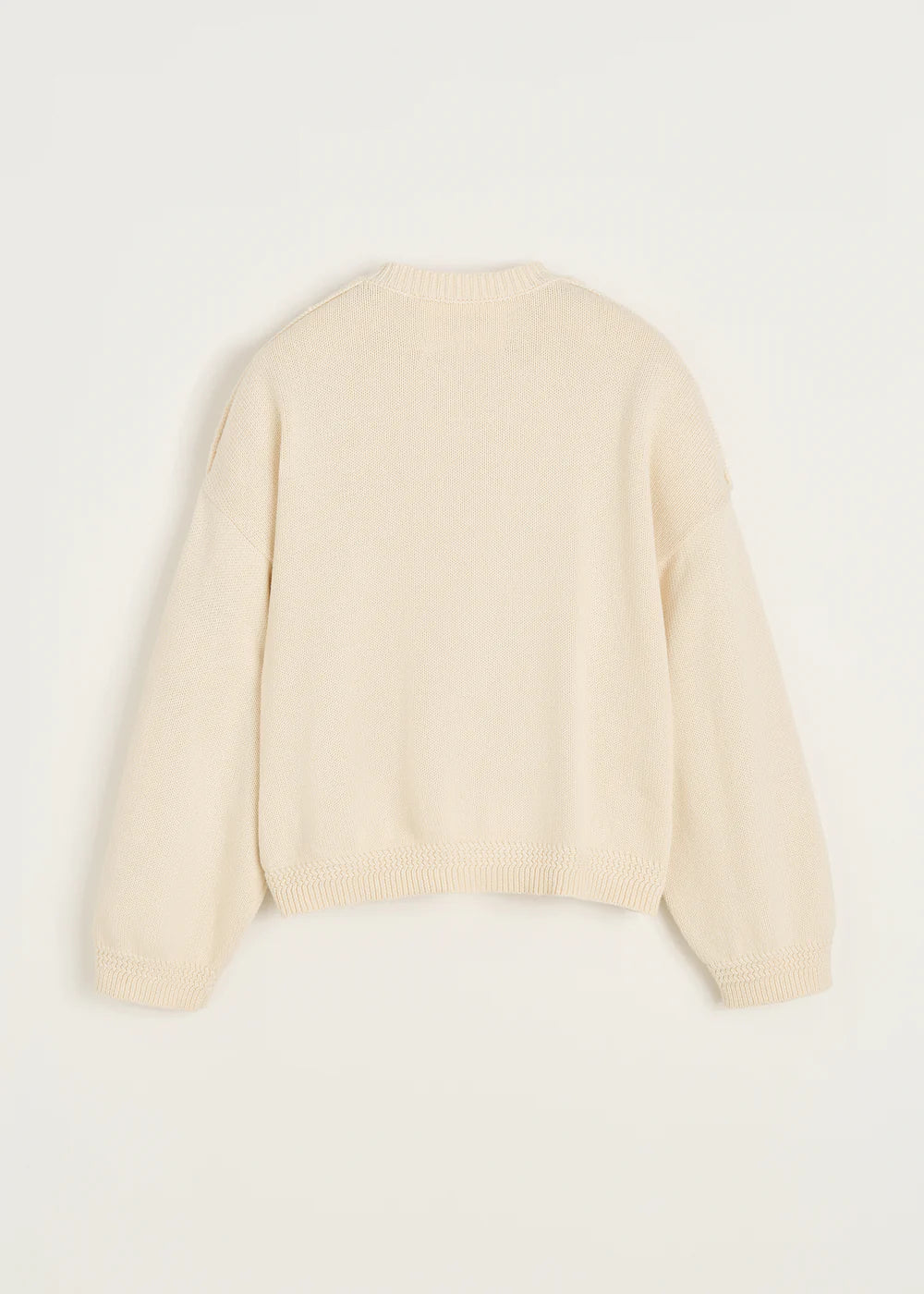 Cobe Cardigan Cotton, Pure Ecru