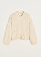 Cobe Cardigan Cotton, Pure Ecru