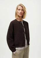 Coby Cardigan, Dark Brown