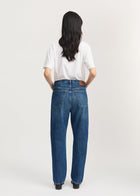Collin Midwaist Relaxed Jeans 3161, Worn Blue