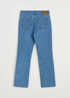 Cooper highwaist straight jeans, Clear Blue