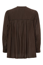 Dew ls shirt, Dark Brown