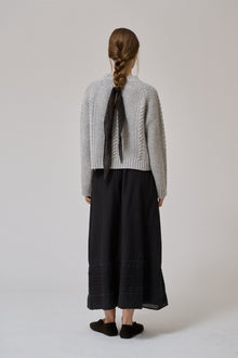 Dew scarf, Black