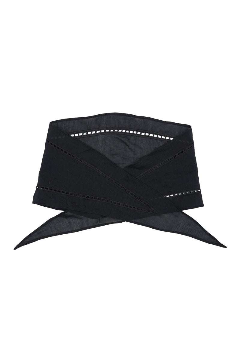 Dew scarf, Black