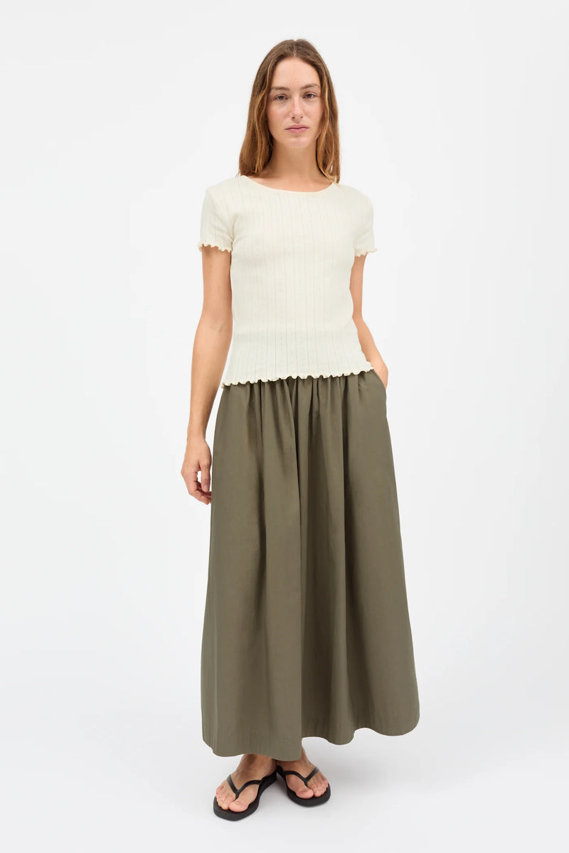 Dagny skirt, Khaki