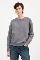 Skall Studio Drew O-neck stone mélange