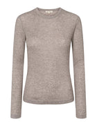 Ellia LS Top, Brownie Melange