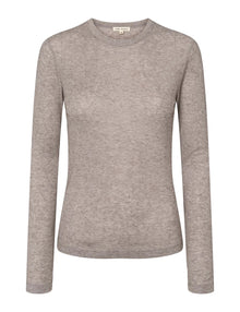 Ellia LS Top, Brownie Melange