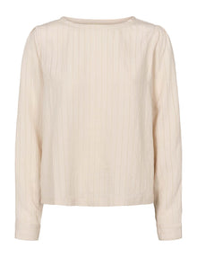 Malika Boatneck Blouse, Perfectly Pale