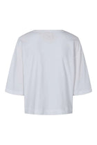 Signe 2/4 Boxy T-shirt, Hvid
