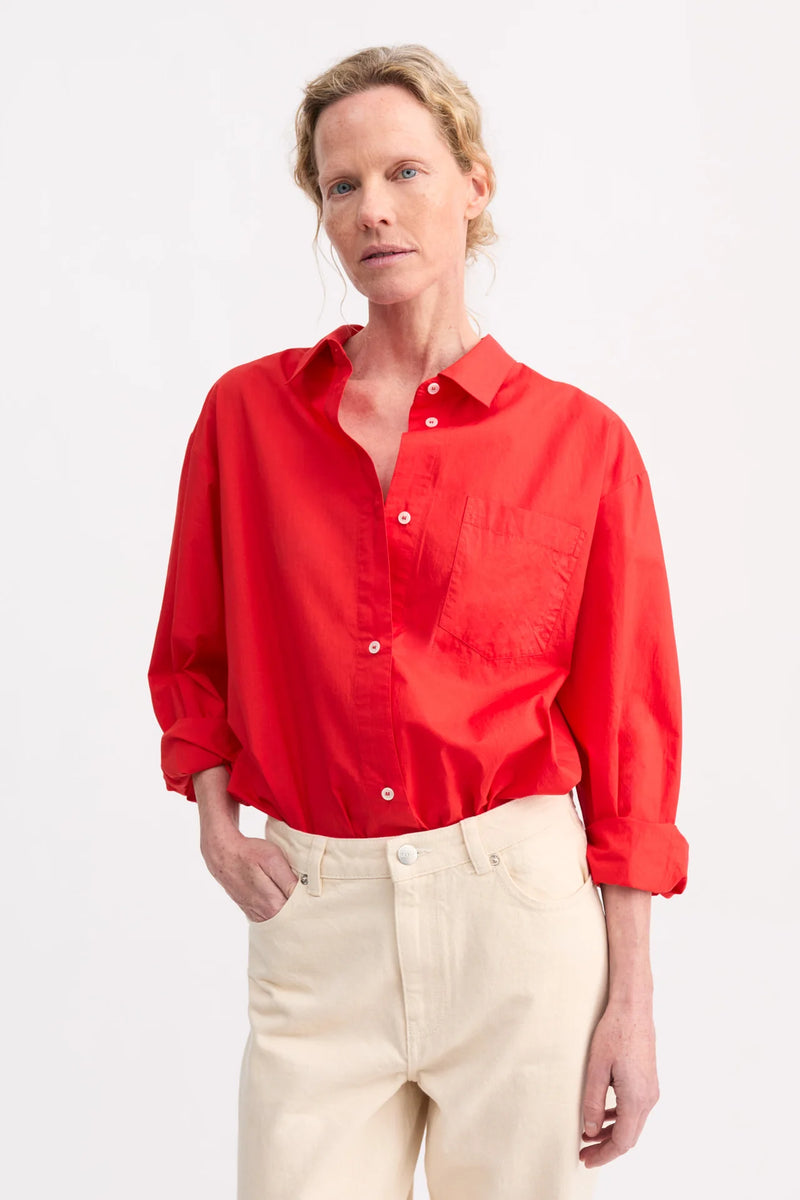 Edgar Shirt, Bright Red