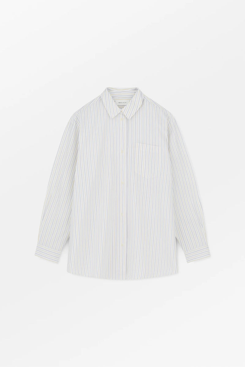 Edgar Shirt, Yellow Blue Stripe