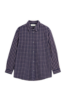 Edgar Shirt, Navy/White/Red check