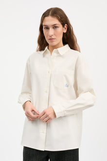 Skall Studio Edgar Shirt Oxford off white