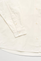 Skall Studio Edgar Shirt Oxford off white detalje