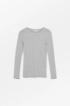Edie Blouse, Grey Melange