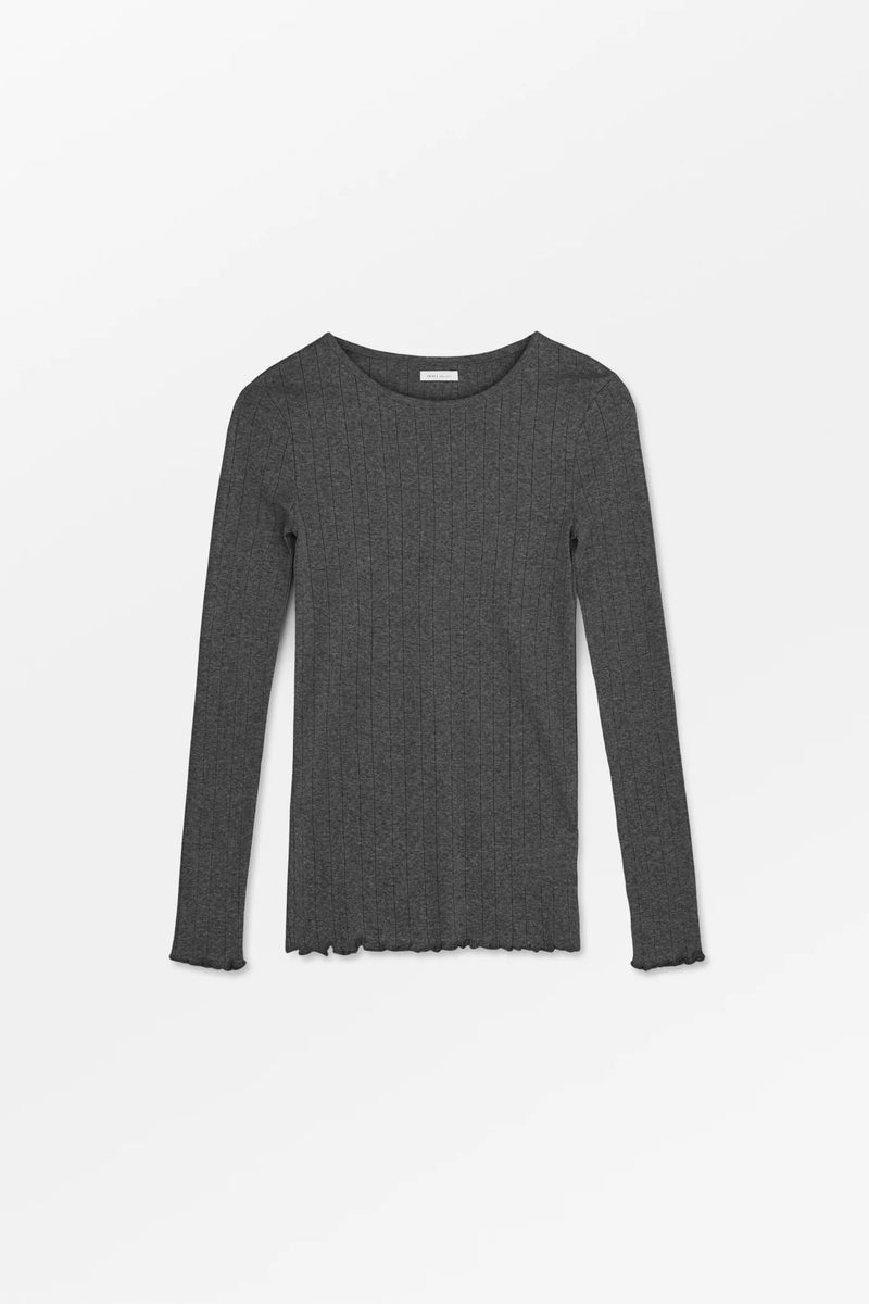 Edie Blouse, Dark Grey