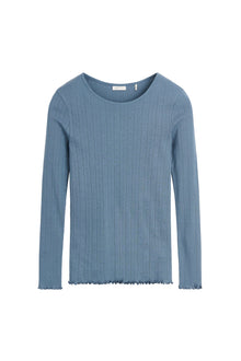 Edie Blouse, Faded Blue