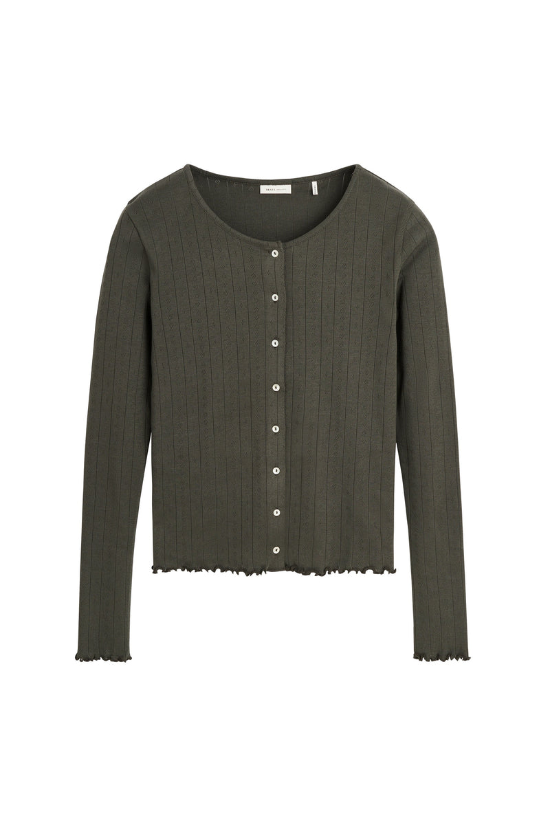 Edie Cardigan, Dark Green