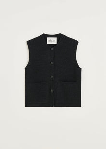 Elva vest i Antracite – produktbillede