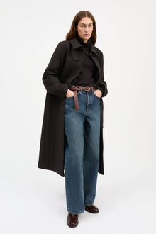 Ernest coat,  Brown herringbone