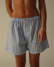 Fichi Cloud Stripe Boxers på model