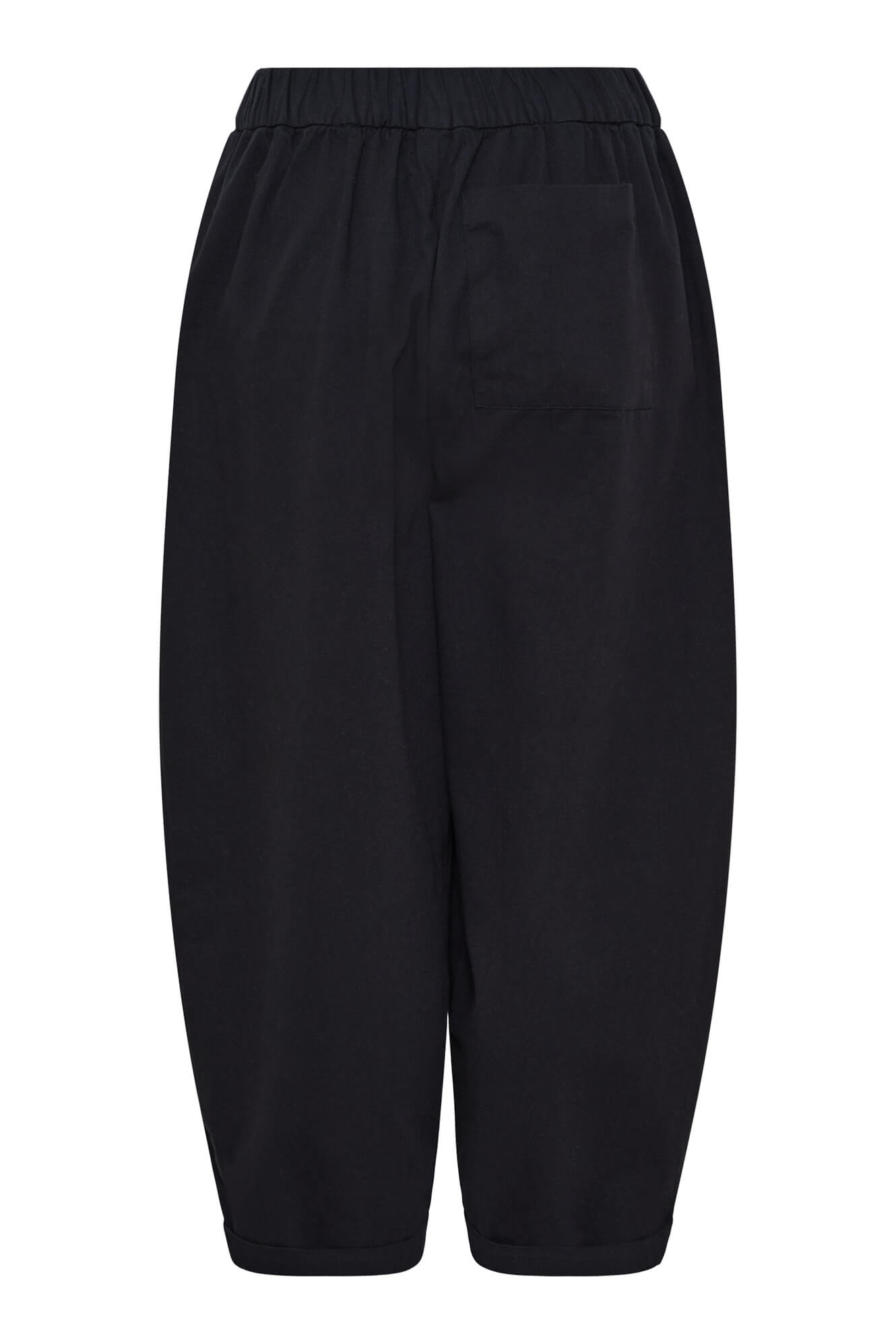 Flora barrel pant, Black