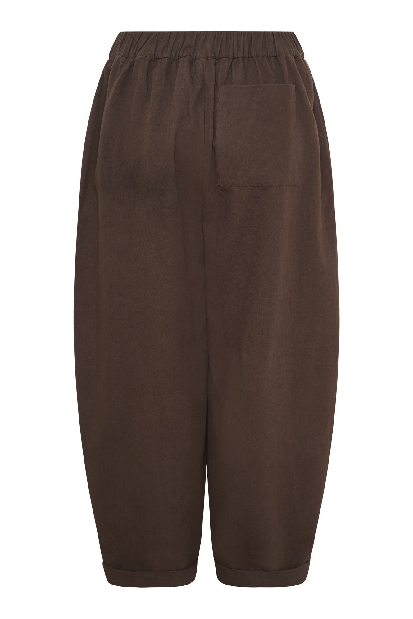 Flora barrel pant, Dark Brown