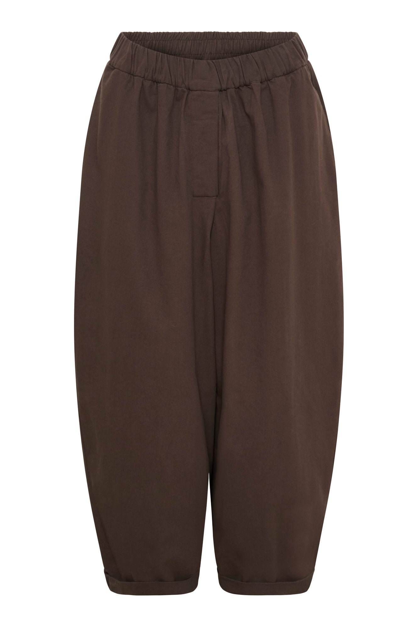 Flora barrel pant, Dark Brown
