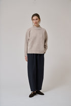 Flora barrel pant, Dark Brown