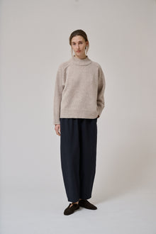 Flora barrel pant, Dark Brown