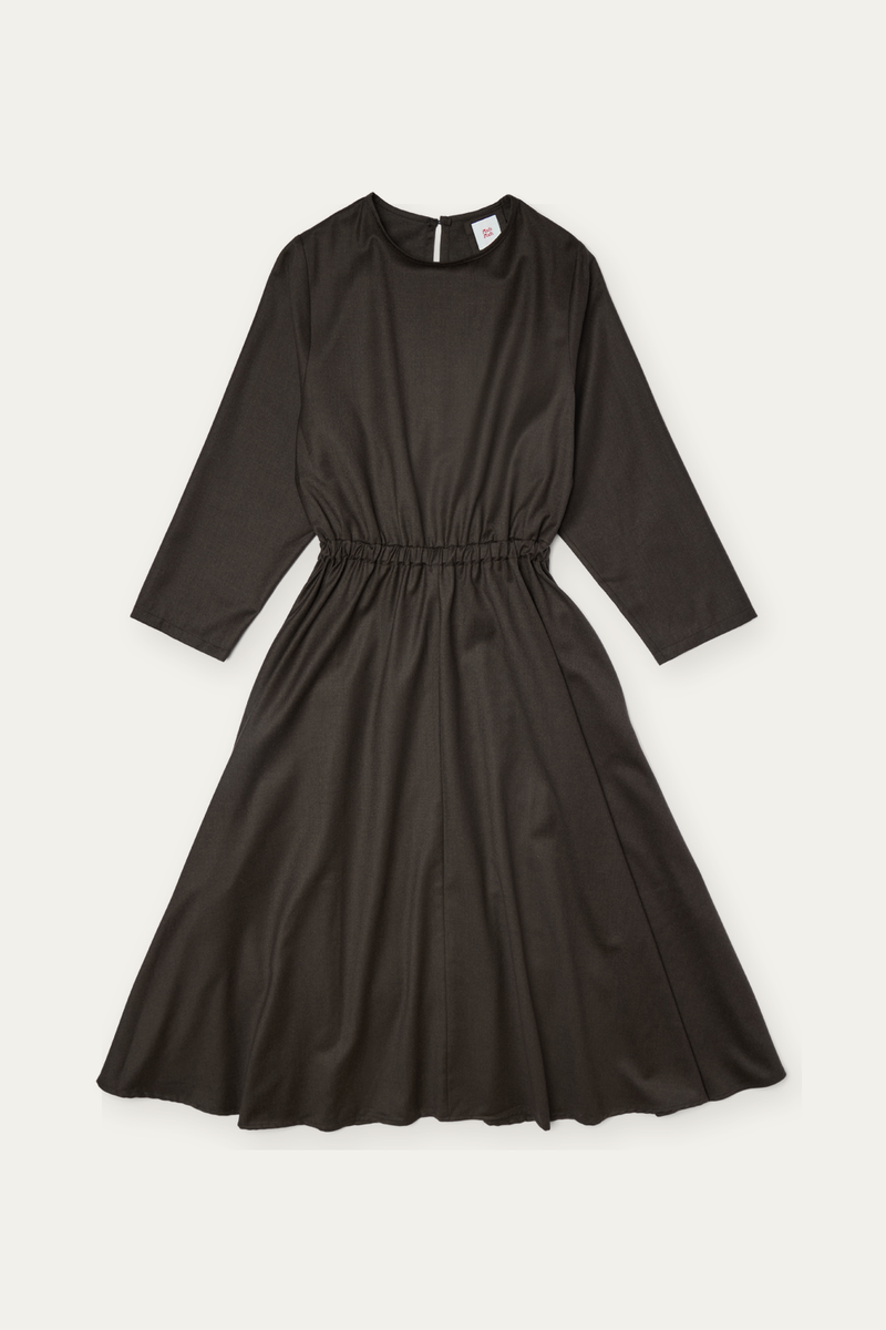 Freja Dress, Brown