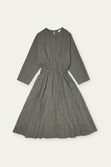 Freja Dress, Black Check