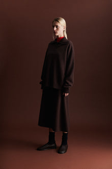 Felted Jumper, Mocca