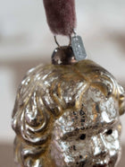 Glas 'Guldlok' Jule ornament