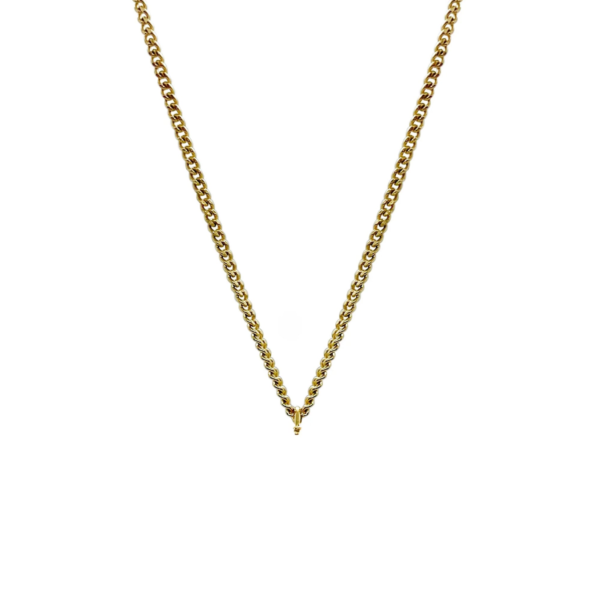 Guldhalskæde, 18K Gold